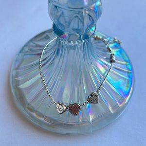 Brighton enchanted hearts anklet